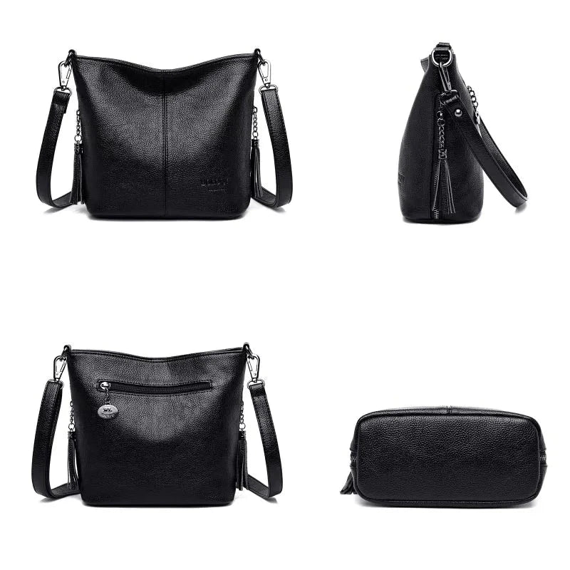 Sac bandoulière femme en simili cuir