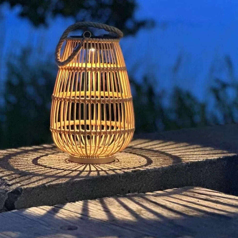 Solara™ Woven Lantern