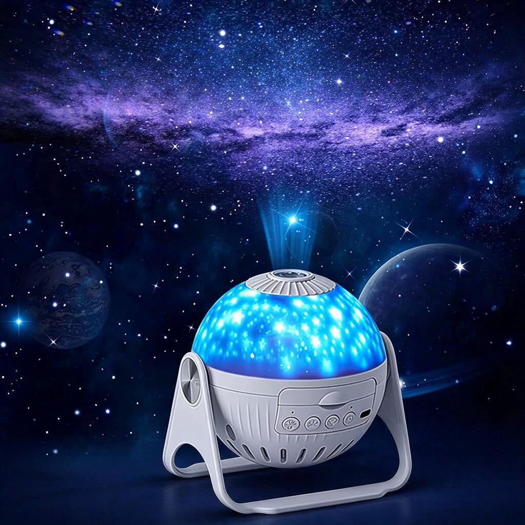 Galaxy Projector Lamp with 7 Interchangeable Films