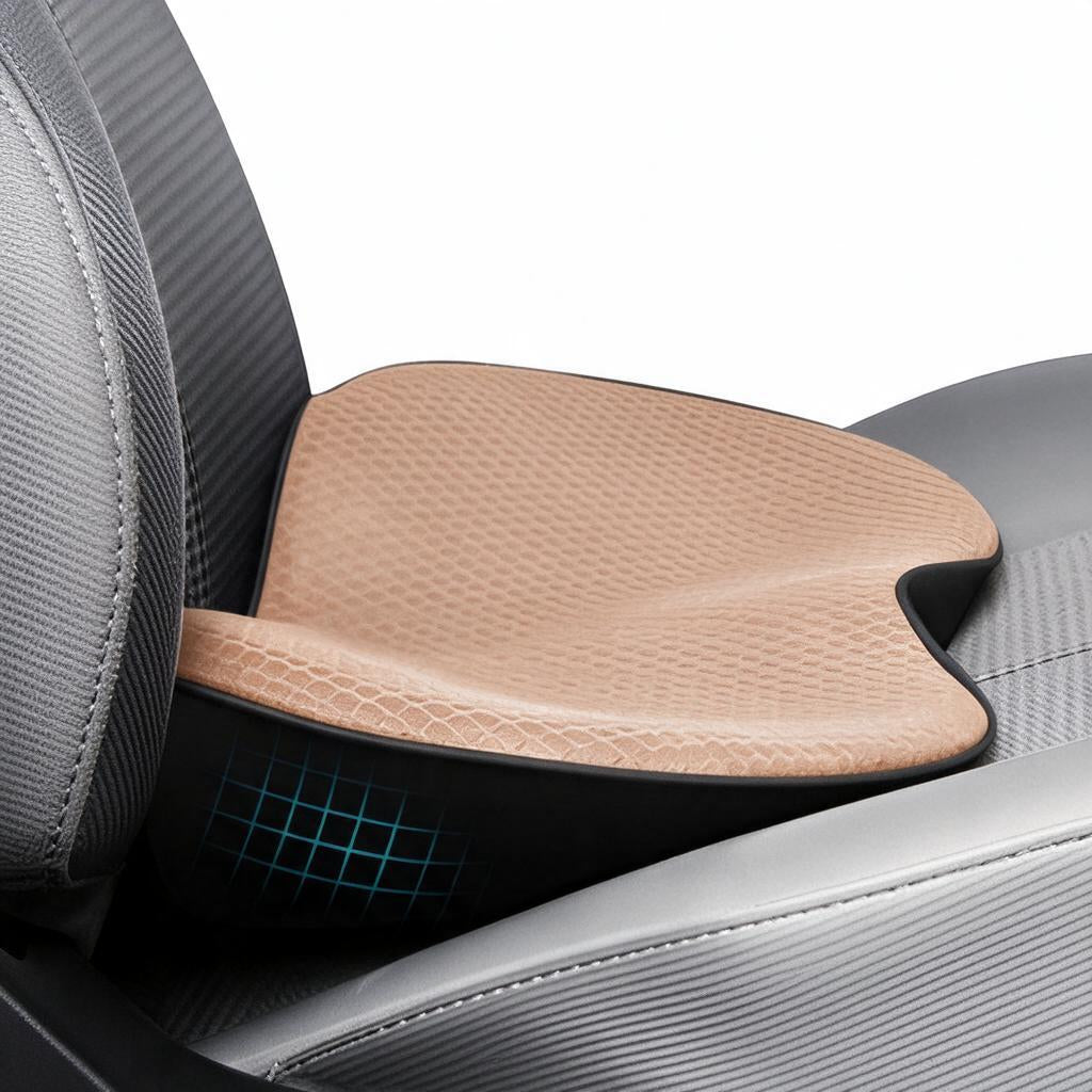 Car Seat Cushion with 3.5-Inch (8.9 cm) Height Boost