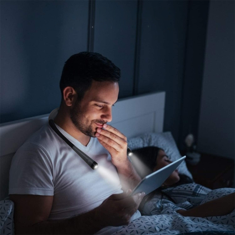 LED Reading Light In The Neck