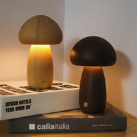 Lumishroom™ Wooden Table Lamp