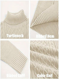 Ambrose | Classic Cable-Knit Turtleneck Sweater