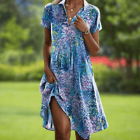 Fallon | Stylish V-Neck Elegant Dress