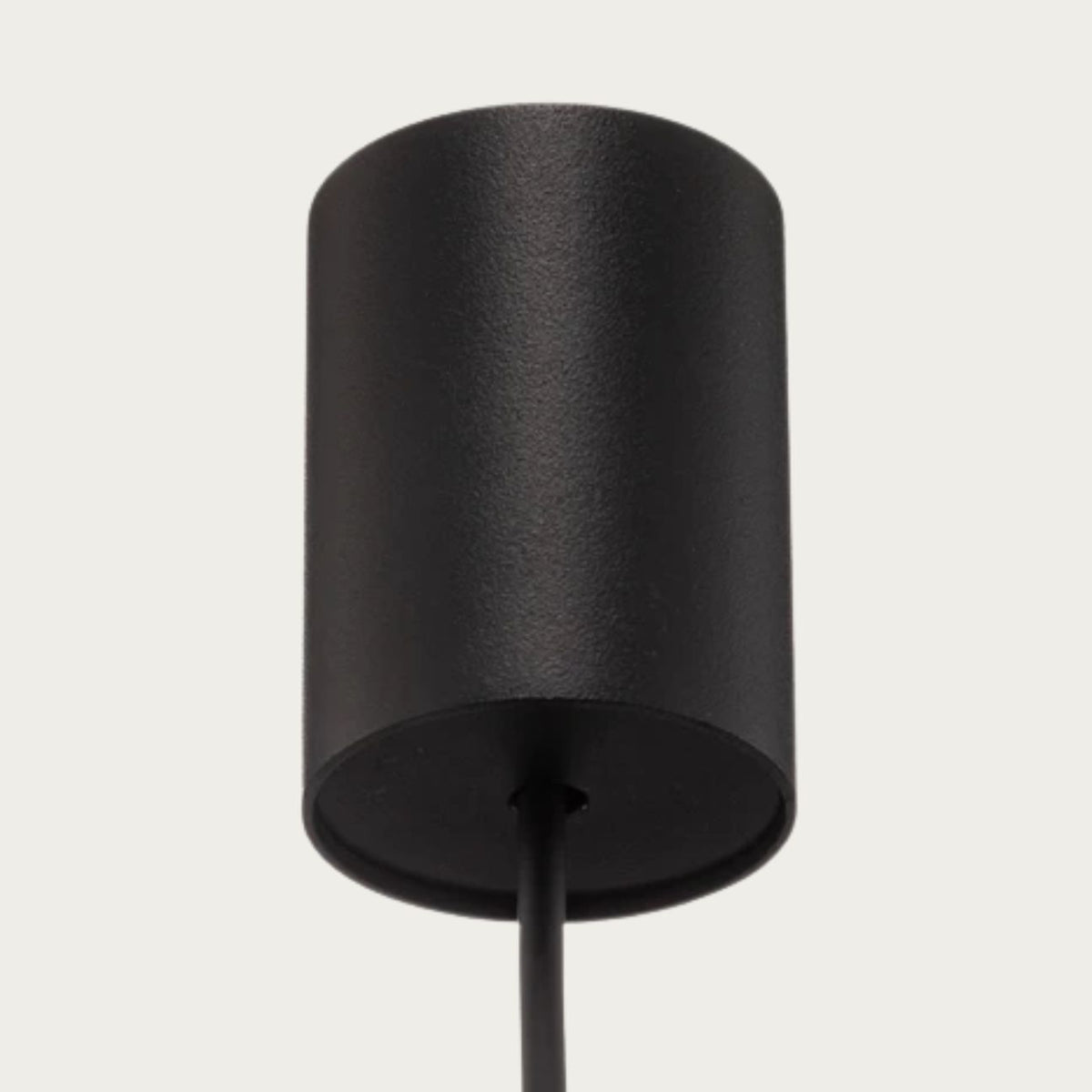 Suspension tube noire longue