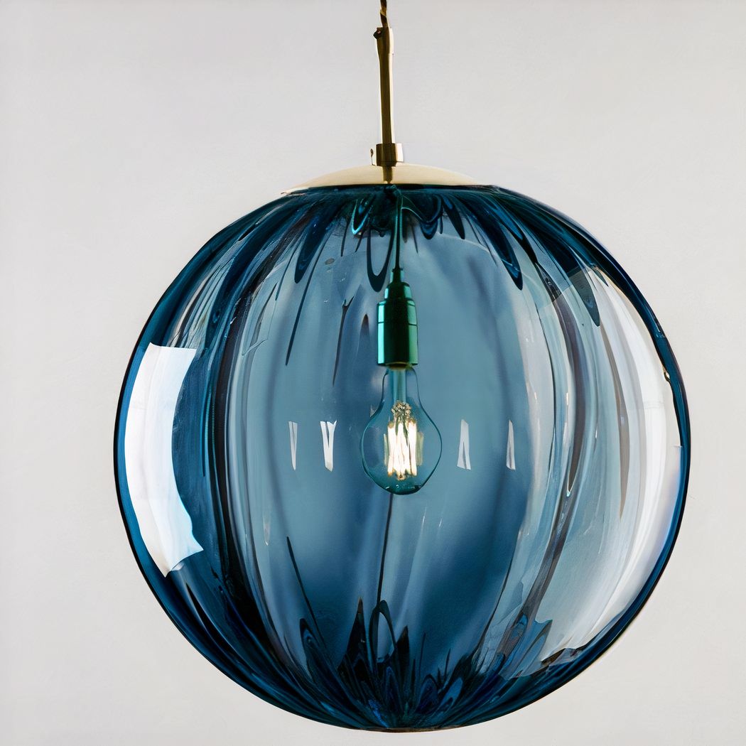 Suspension boule LED suspendue design nordique moderne