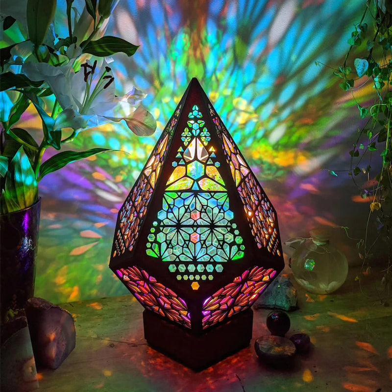Bohemian Starry Sky Floor Projection Lamp