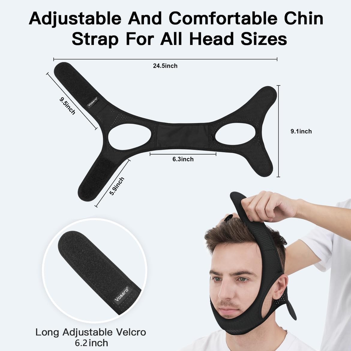 Adjustable Chin Strap for Sleep
