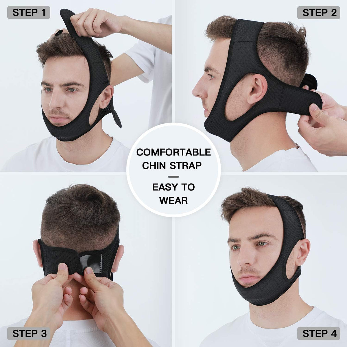 Adjustable Chin Strap for Sleep