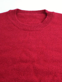 Lydia | Striped-Cuff Ribbed Sweater