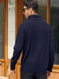 Ambrose | Classic Cable-Knit Turtleneck Sweater