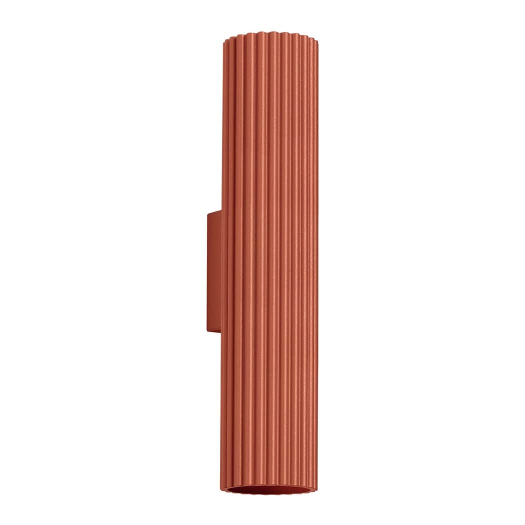 Applique murale métal nervuré coloris tendance