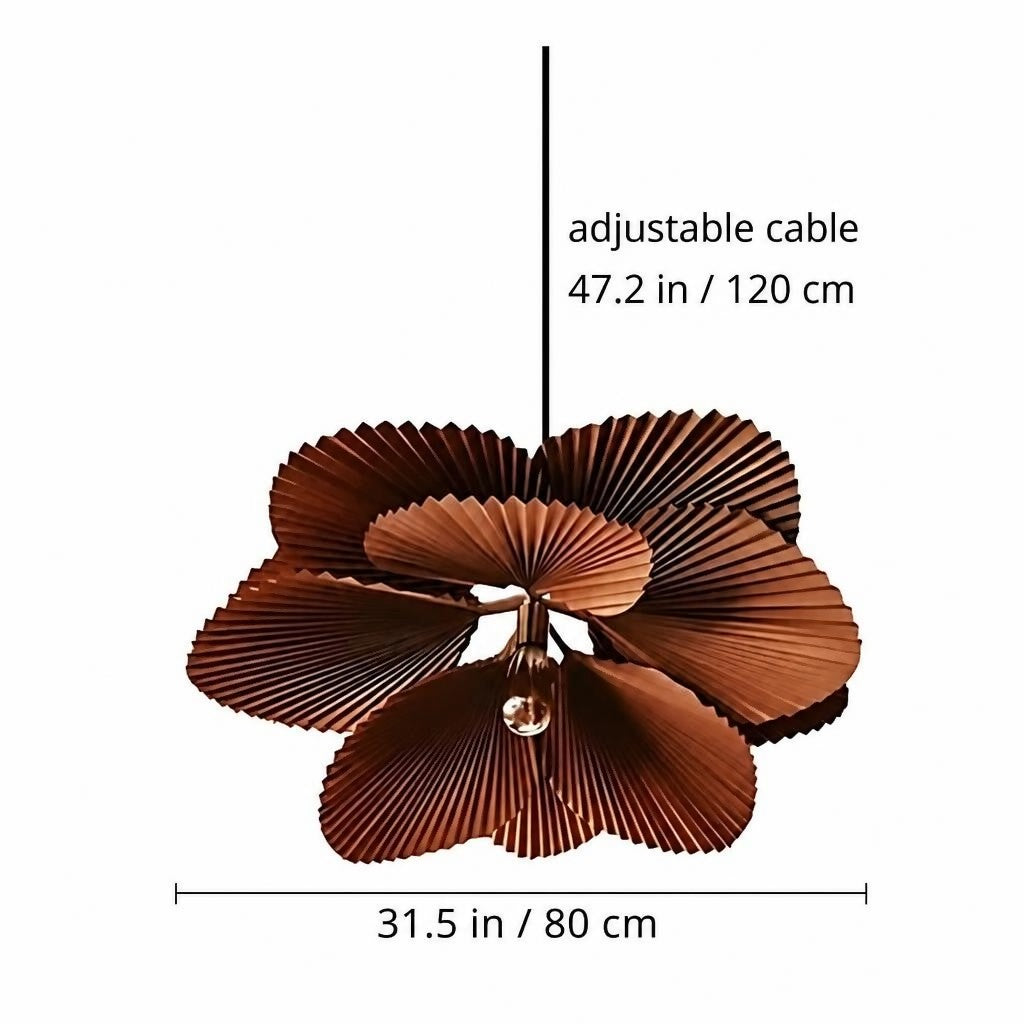 Suspension fleur de style japonais