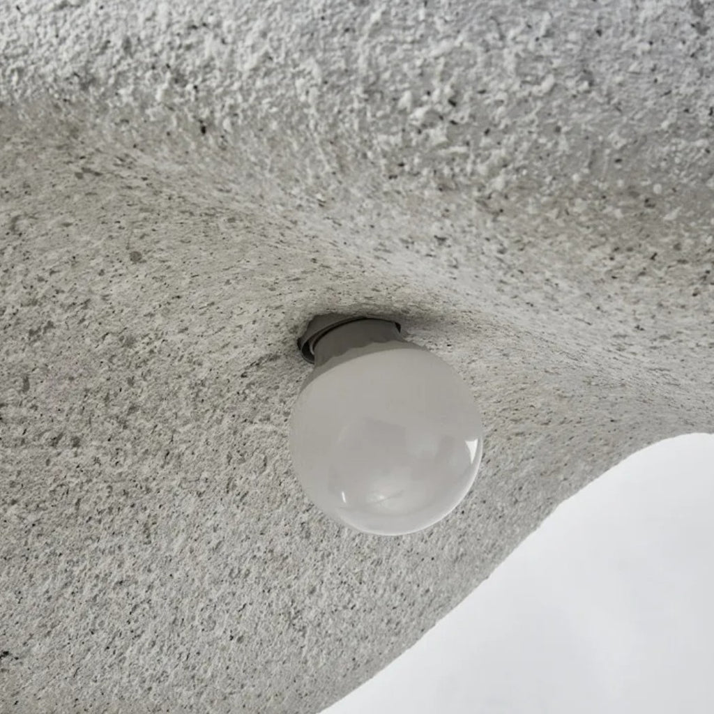 Lustre Japandi effet galet apaisant contemporain