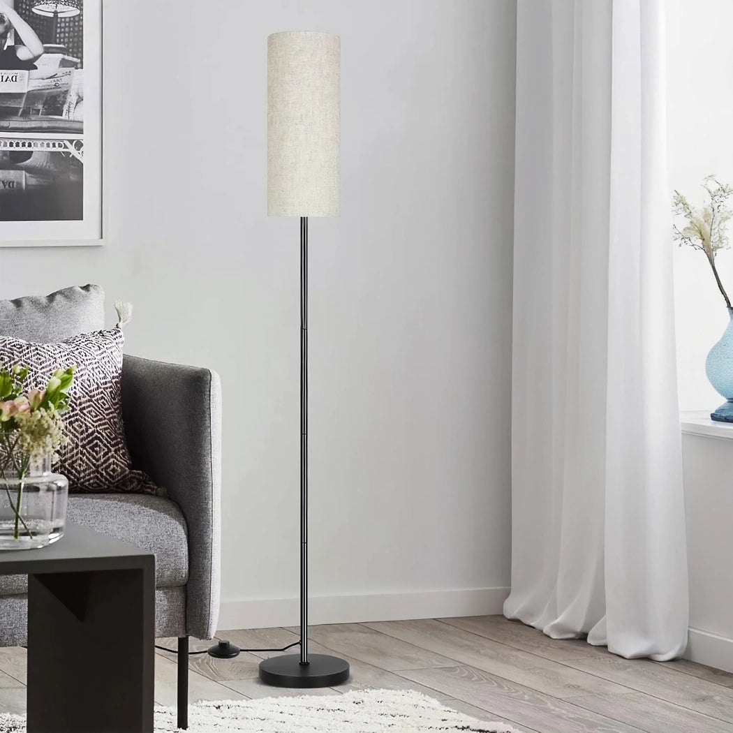 Lampadaire d'angle LED sur pied avec intensité variable