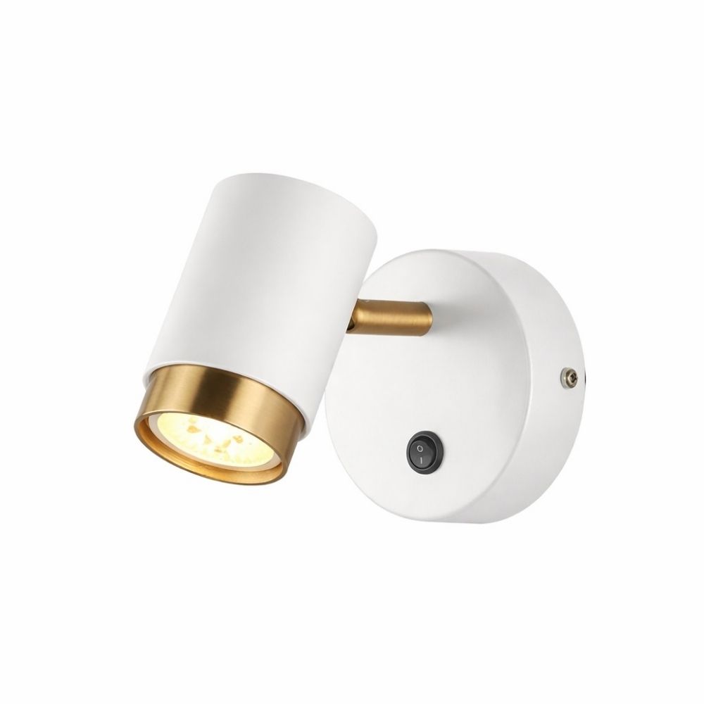 Applique spot moderne directionnel en acier