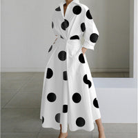 Alora | Elegant Front Wrap Collared Maxi Dress