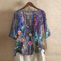 Raina | Casual Retro-Inspired Blouse