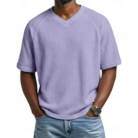 Crosby | V-neck Short Sleeve Waffle Shirt