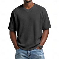 Crosby | V-neck Short Sleeve Waffle Shirt