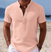Atlas | Summer Button-Up Short Sleeve Shirt