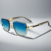 Antonio | Squared Frame Summer Sunglasses