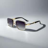 Antonio | Squared Frame Summer Sunglasses