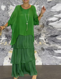 Caroline | Elegant Flowing Maxi Dress