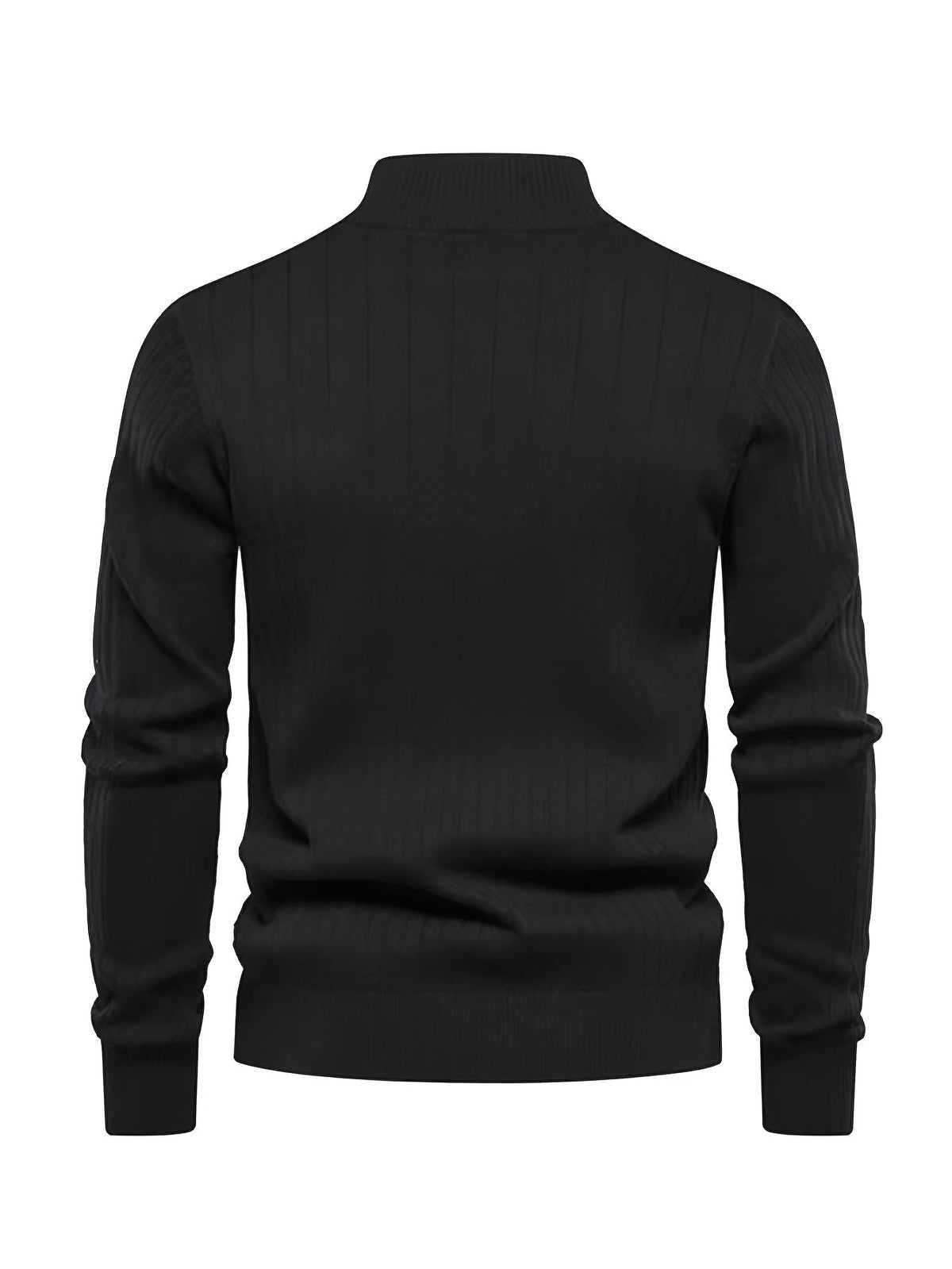 Reid | Quarter-Zip Stand Collar Sweater