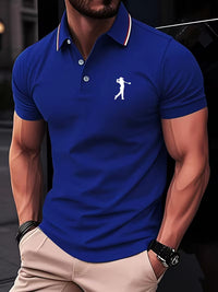 Arnold | Casual Short-Sleeve Golf Printed Shirt