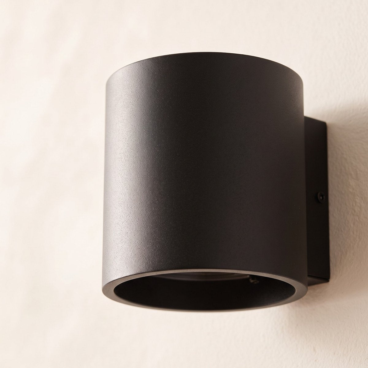 Applique murale cylindrique à double faisceau, 4 coloris