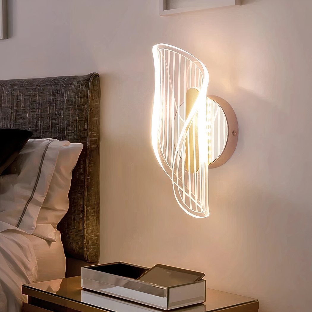 Applique murale LED créative nordique en acrylique
