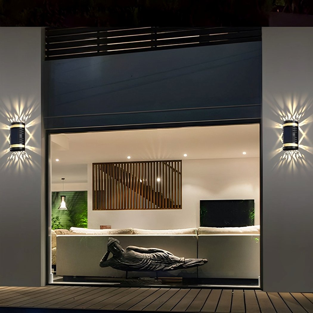 Applique murale solaire LED : imperméable et sans fil