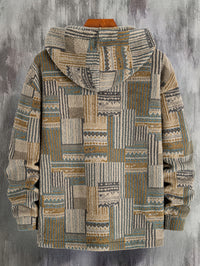 Malcolm | Patterned Quarter-Zip Pullover