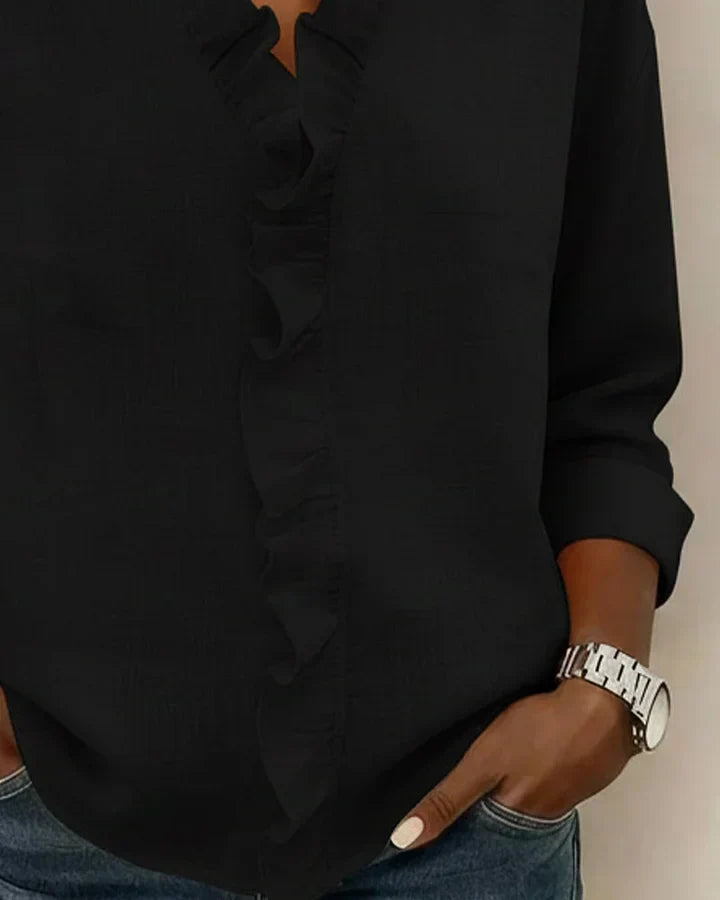 Chloe | Lightweight V-Neck Blouse