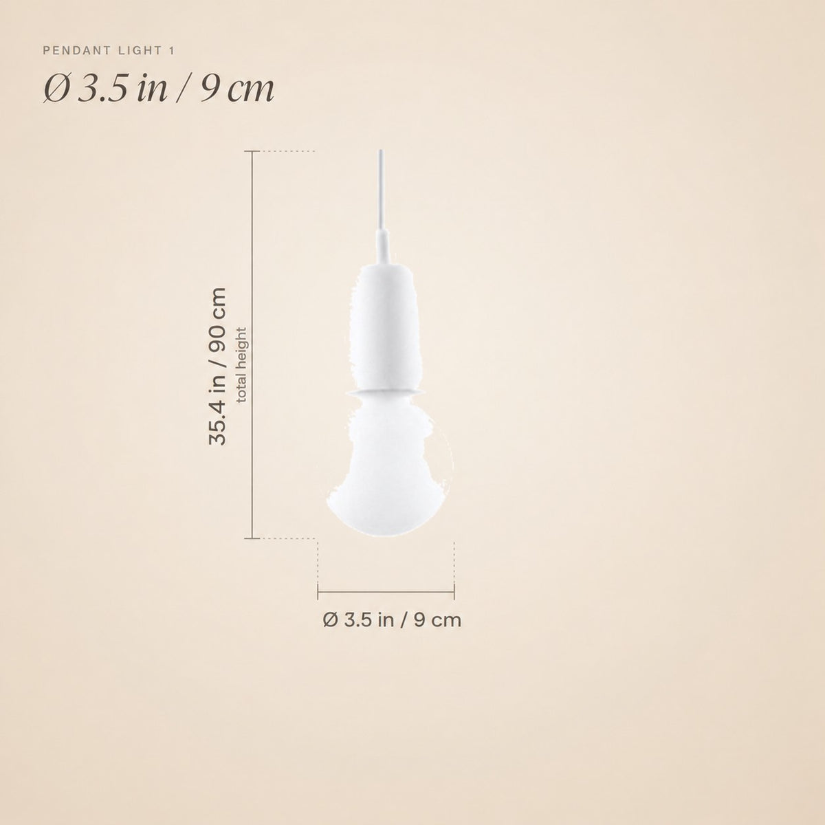 Suspension 1 ampoule à douille colorée, 6 coloris