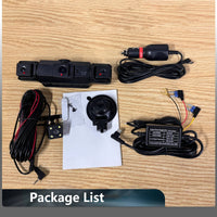 Wireless Car Dash Cam Front And Rear With Night Vision