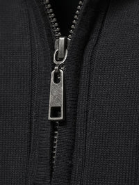 Reid | Quarter-Zip Stand Collar Sweater