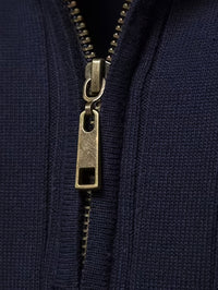 Reid | Quarter-Zip Stand Collar Sweater