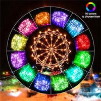 Guirlandes Lumineuses LED - Décoration de Noël Unique