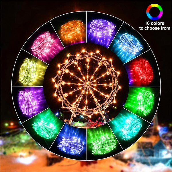 Guirlandes Lumineuses LED - Décoration de Noël Unique