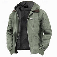 Gideon | Fleece-Lined Hooded Jacket