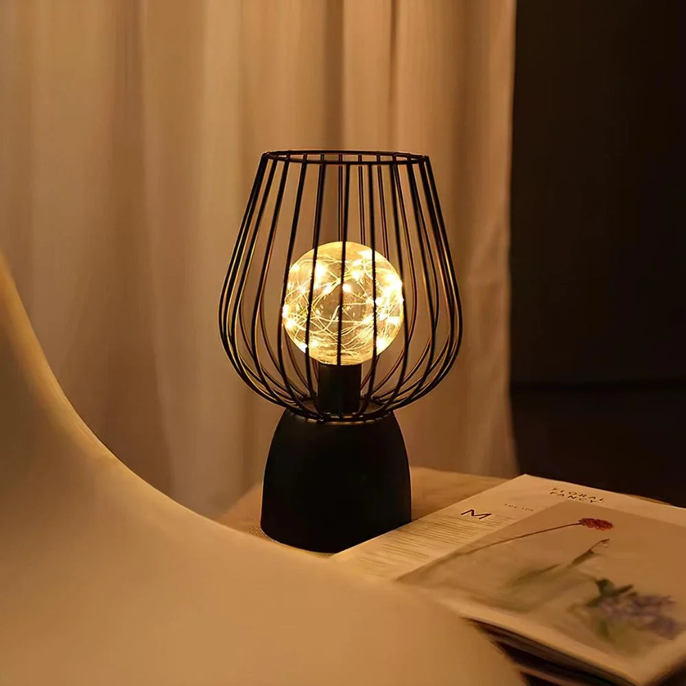 Radiant Iron Lamp