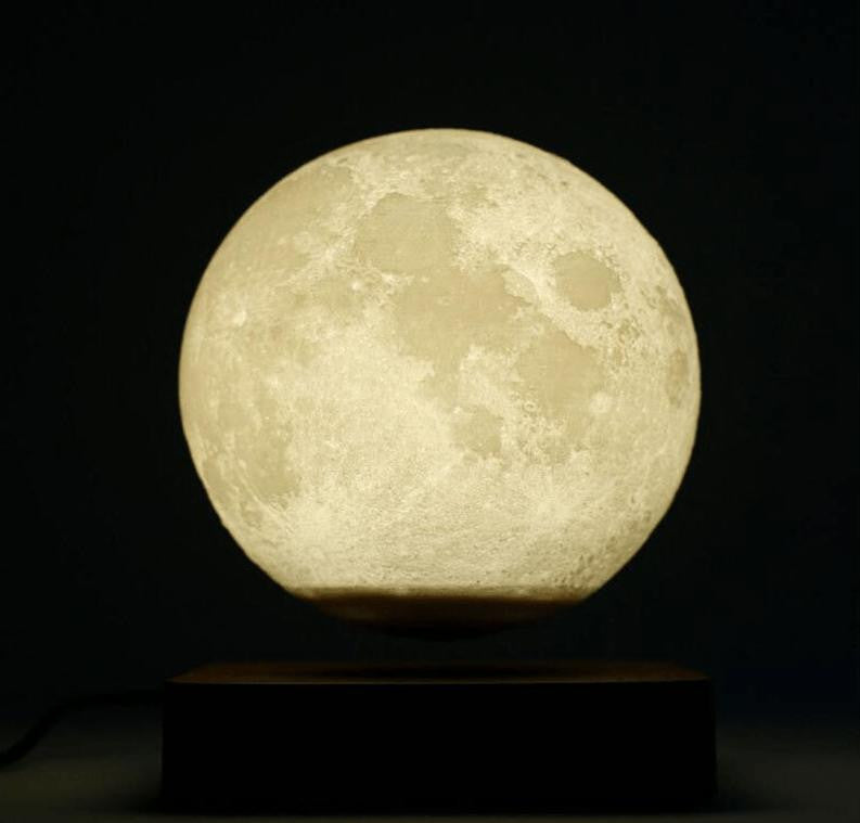Lampe Lunaire Lumineuse en Lévitation Magnétique