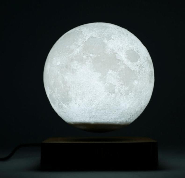 Lampe Lunaire Lumineuse en Lévitation Magnétique