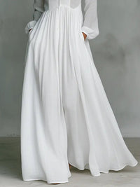 Claire | Flowing Button-Front Maxi Dress
