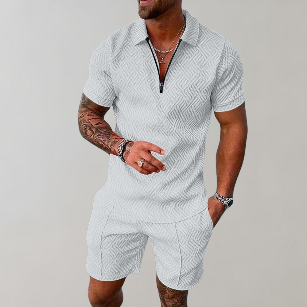 Dylan | Stylish Casual Polo Shirt and Shorts Set