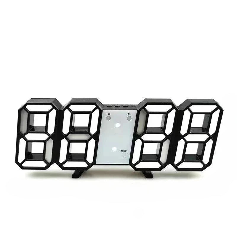 Réveil LED Numérique 3D