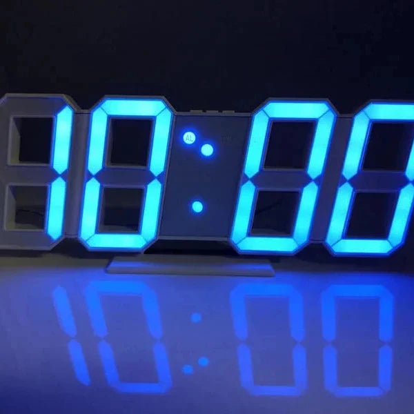 Réveil LED Numérique 3D