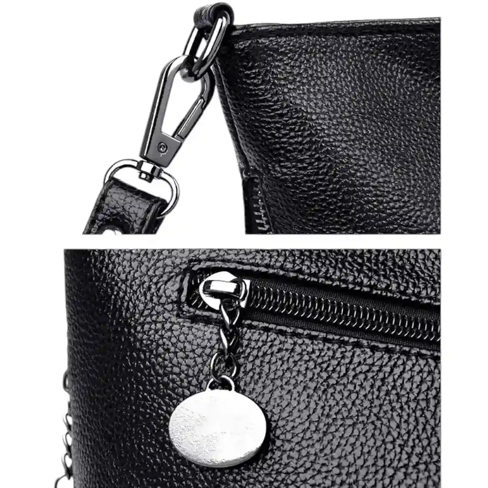 Sac bandoulière femme en simili cuir